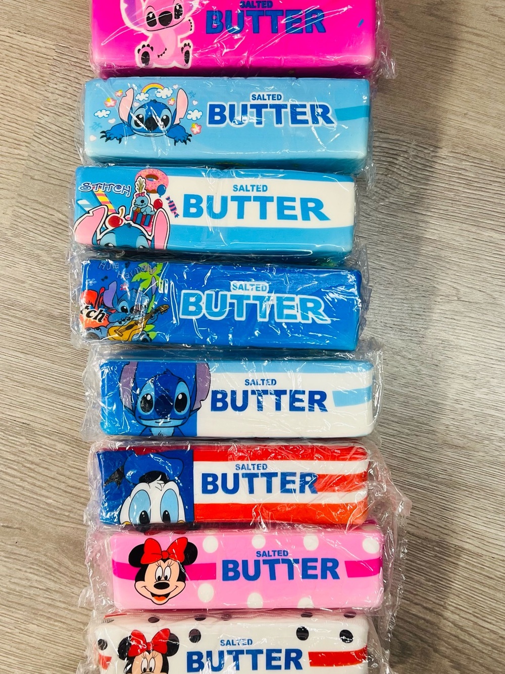 Kids Blue Cartoon Stitch Butter Pencil Case - Unbranded Slow Rise.